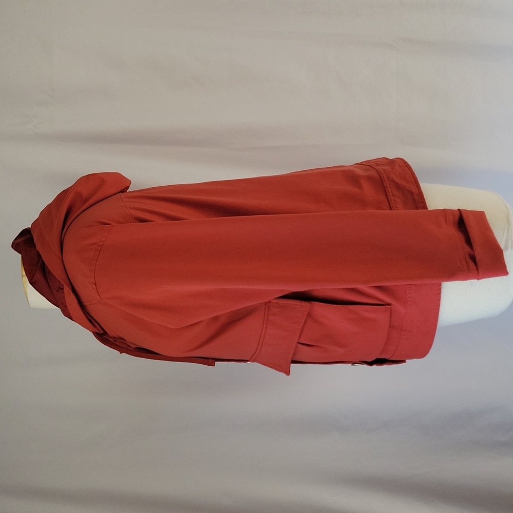 Prana Lightweight Hooded Jacket Terra Cotta Size Large - Picture 4 of 12